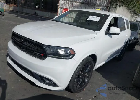 2017 Dodge Durango R/T Rwd z USA, uszkodzony, nr VIN 1C4SDHCT8HC869716
